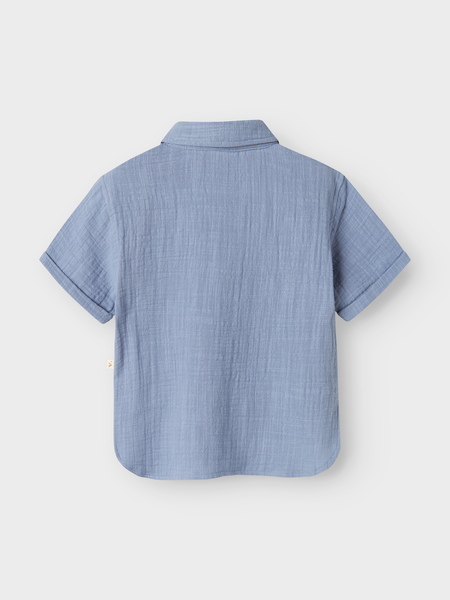 Lil' Atelier Mini DAWSON SS LOOSE SHIRT - Troposphere