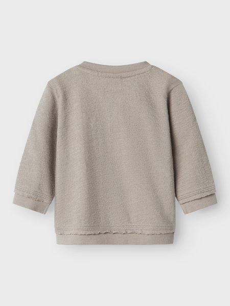 Lil' Atelier Baby DIAS LS NR SWEAT - Mourning Dove