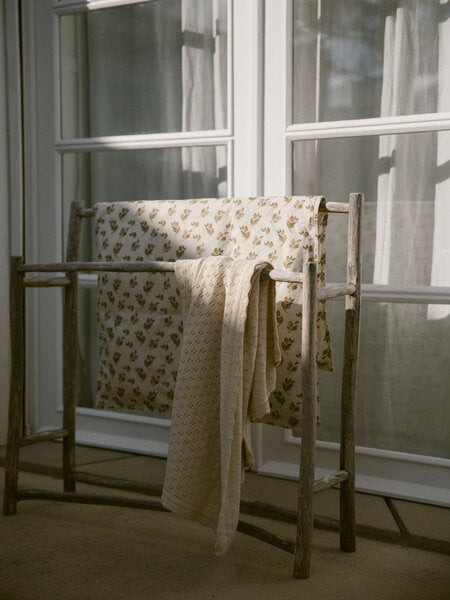 Lil' Atelier Baby NILIO KNIT BLANKET - Turtledove