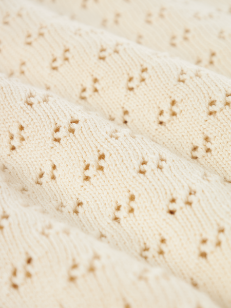 Lil' Atelier Baby NILIO KNIT BLANKET - Turtledove