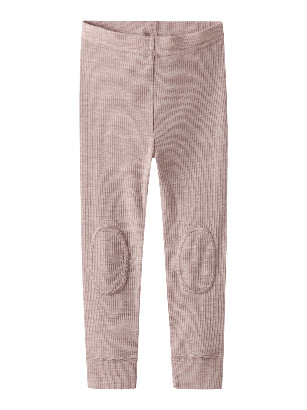 name it mini WAX WOOL RIB LEGGING NOOS - Shadow Gray - Torgunns Barneklær AS