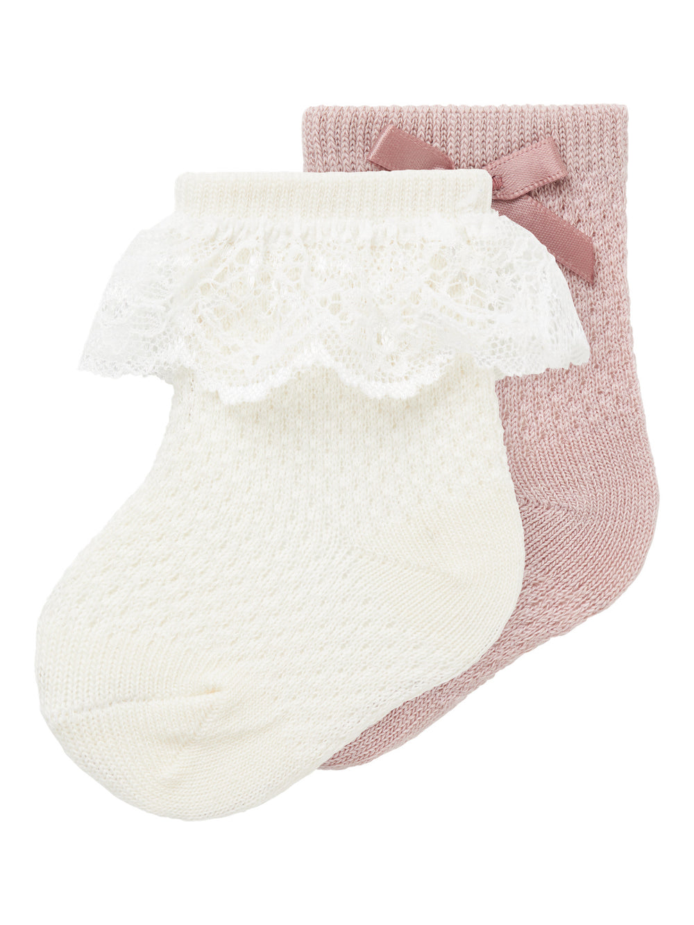 name it baby WOOL WAKMA STRUCTURE 2PK SOCK - Shadow Gray - Torgunns Barneklær AS