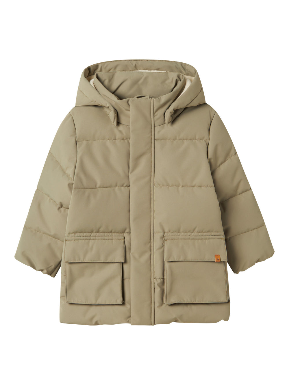 Lil' Atelier Mini LAMEDOW03 PUFFER LONG JACKET - Overland Trek - Torgunns Barneklær AS