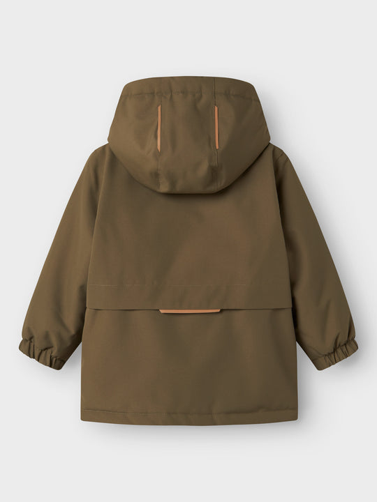 Lil' Atelier Mini LASNOW10 VINTERJAKKE - Sea Turtle