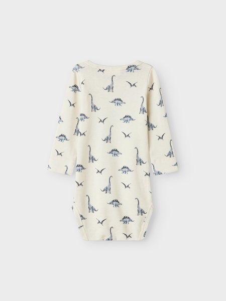 Lil' Atelier Baby GEO ATU LS SLIM BODY - Turtledove