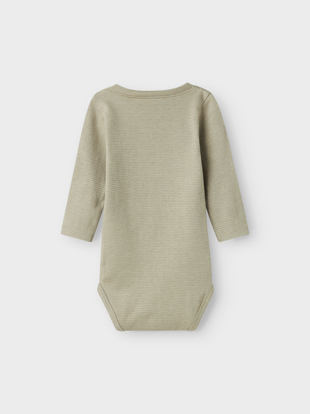 Lil' Atelier Baby FENG LS SLIM BODY - Moss Gray