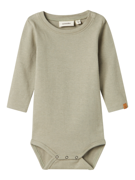 Lil' Atelier Baby FENG LS SLIM BODY - Moss Gray