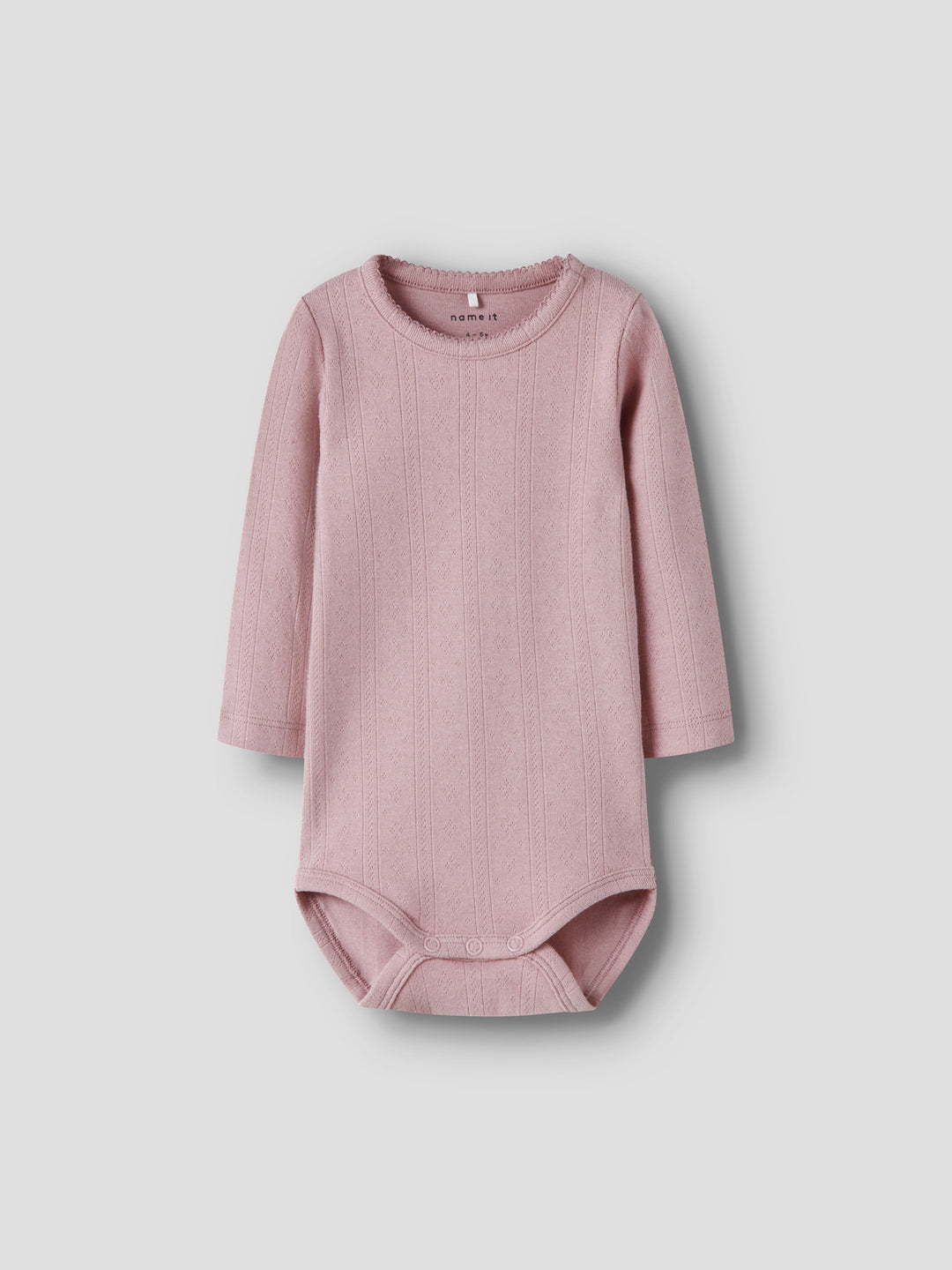 name it baby OKLAHOMA LS BODY - Burnished Lilac - Torgunns Barneklær AS
