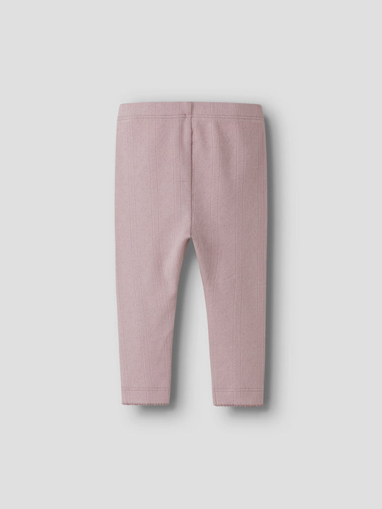 name it baby OKLAHOMA LEGGING - Burnished Lilac - Torgunns Barneklær AS