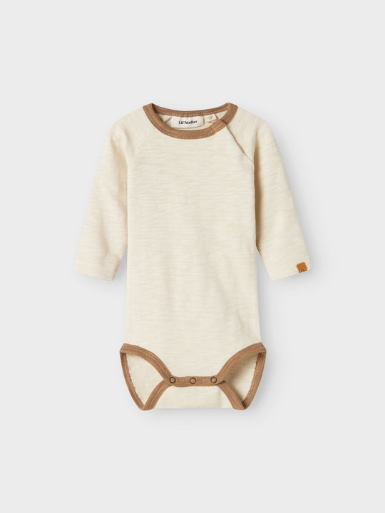 Lil' Atelier BABY ORVILLE LS BODY - Turtledove