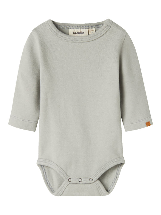 Lil' Atelier BABY THORO LEO LS SLIM BODY - Pigeon