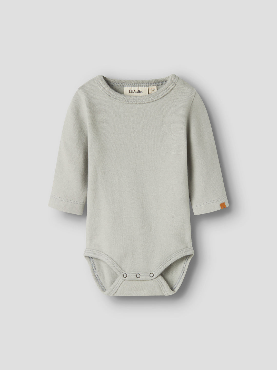 Lil' Atelier BABY THORO LEO LS SLIM BODY - Pigeon