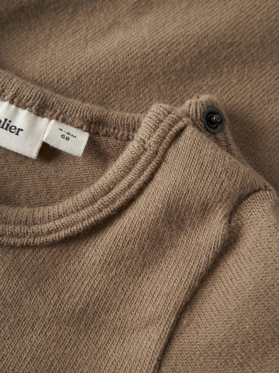 Lil' Atelier BABY THORO LEO LS SLIM BODY - Sepia Tint