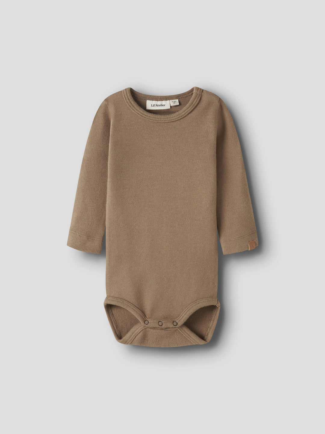 Lil' Atelier BABY THORO LEO LS SLIM BODY - Sepia Tint