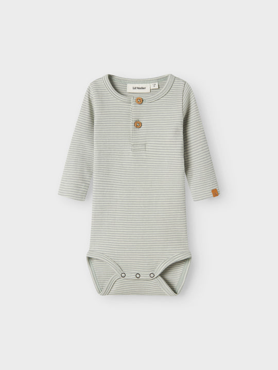Lil' Atelier Baby OHIO LS SLIM BODY - Murmur | PIGEON