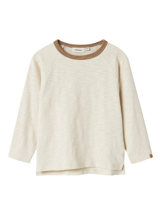 Lil' Atelier Mini ORVILLE LS LOOSE TOP - Turtledove