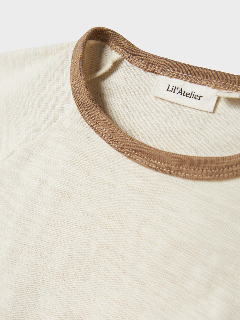 Lil' Atelier Mini ORVILLE LS LOOSE TOP - Turtledove
