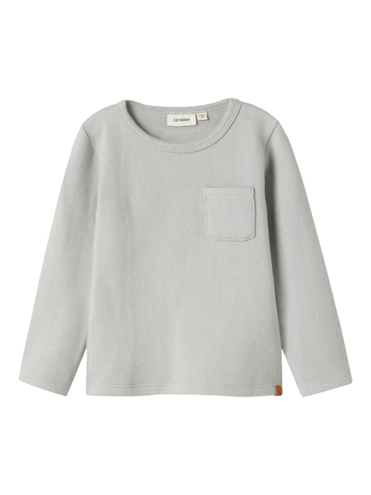 Lil' Atelier MINI THORO HEN LS SLIM TOP - Pigeon