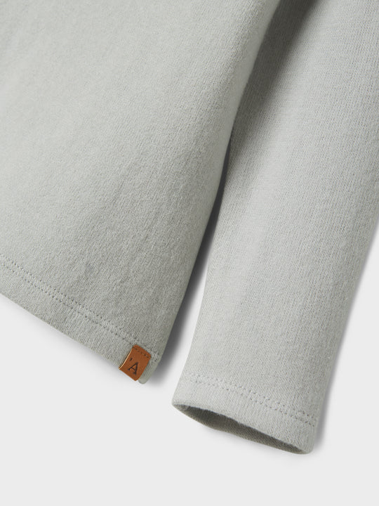 Lil' Atelier MINI THORO HEN LS SLIM TOP - Pigeon