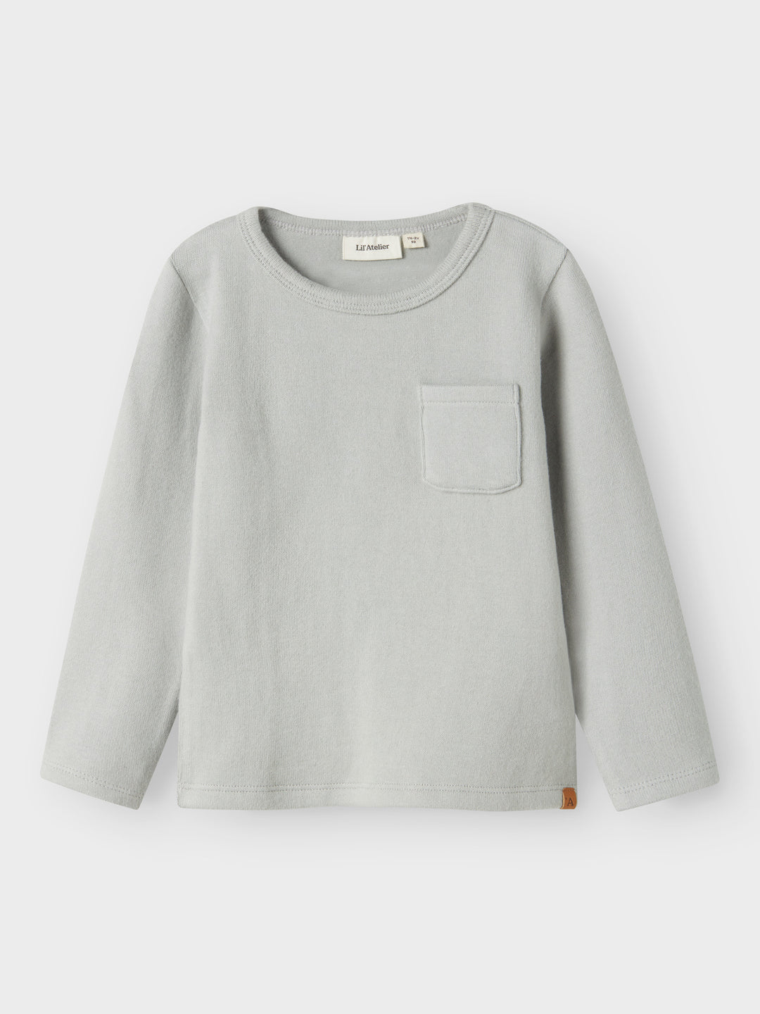 Lil' Atelier MINI THORO HEN LS SLIM TOP - Pigeon