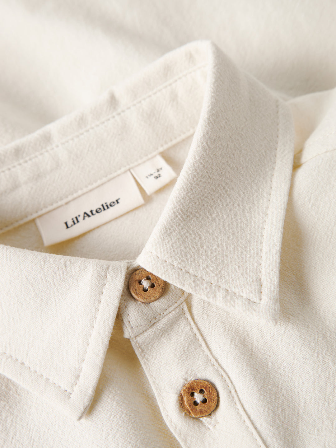 Lil' Atelier Mini HADAM LS SHIRT - Turtledove