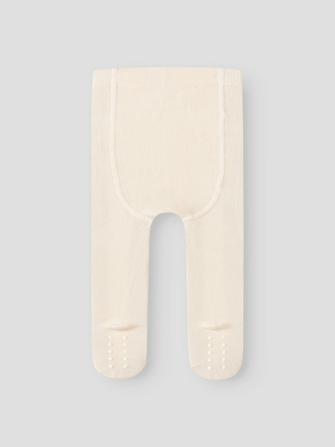 Lil' Atelier BABY FUNA ATI PANTYHOSE - Turtledove - Torgunns Barneklær AS