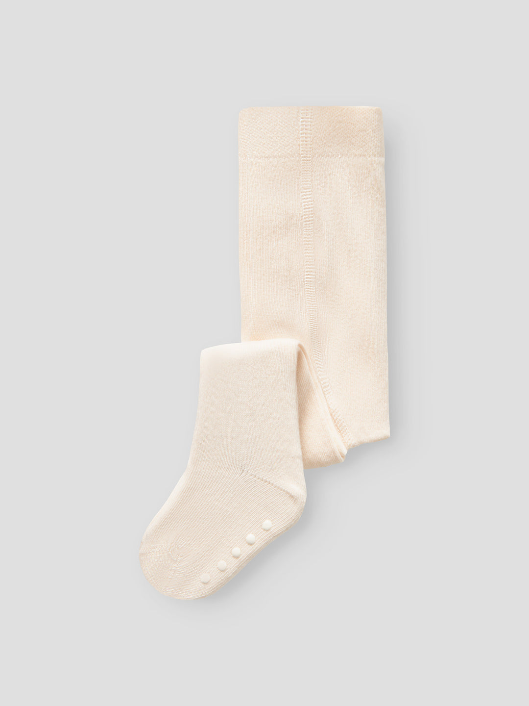 Lil' Atelier BABY FUNA ATI PANTYHOSE - Turtledove - Torgunns Barneklær AS