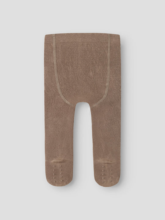 Lil' Atelier BABY FUNA ATI PANTYHOSE - Sepia Tint - Torgunns Barneklær AS