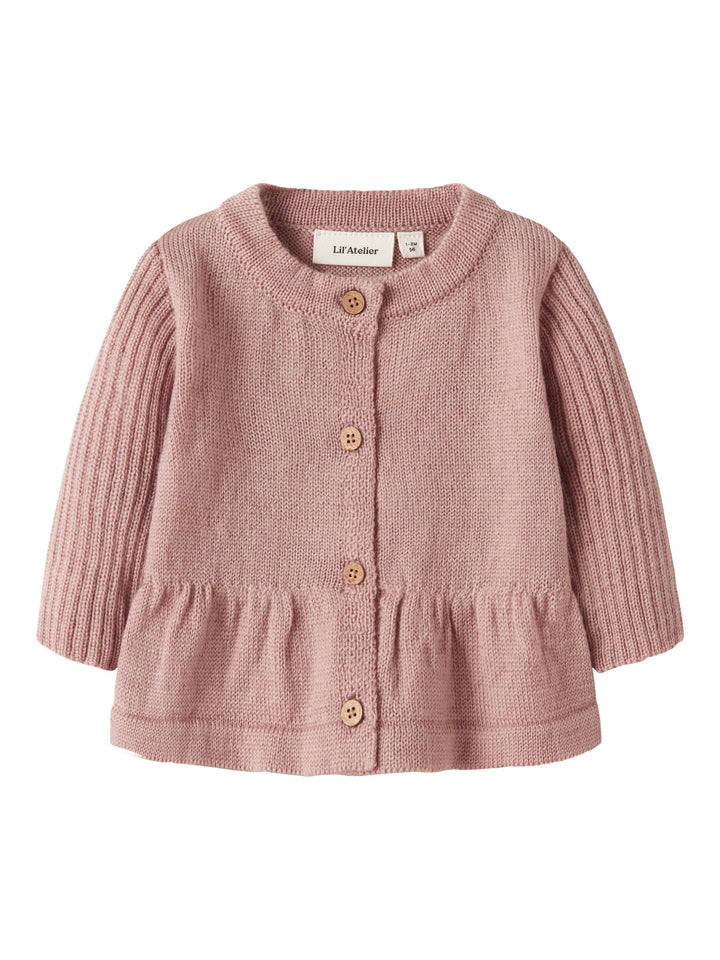 Lil Atelier Baby NOMO Nia Ullcardigan – Fawn
