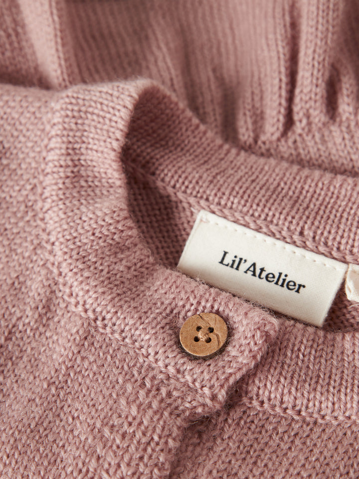 Lil Atelier Baby NOMO Nia Ullcardigan – Fawn
