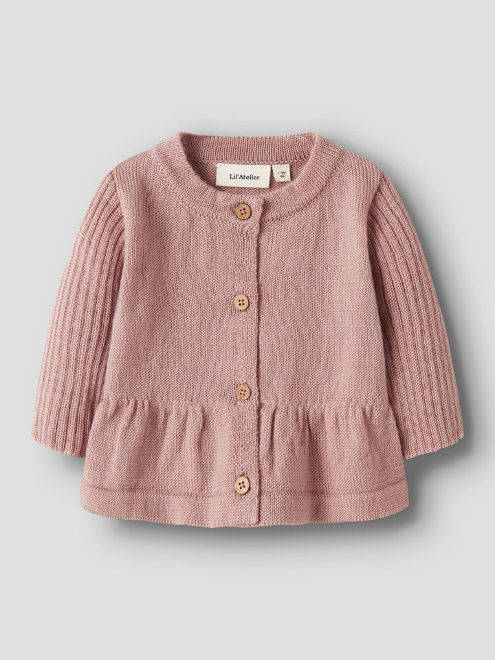 Lil Atelier Baby NOMO Nia Ullcardigan – Fawn