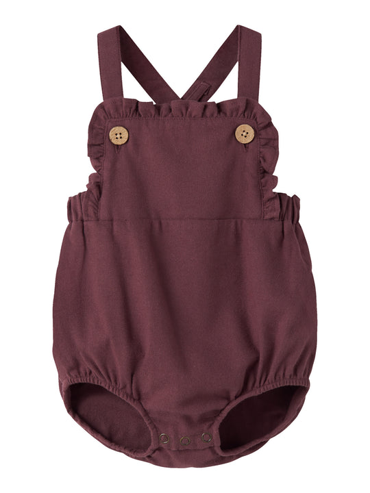 Lil' Atelier Baby REBEL LOOSE ROMPER - Catawba Grape