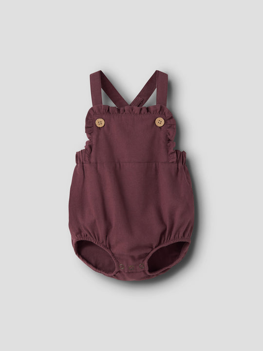 Lil' Atelier Baby REBEL LOOSE ROMPER - Catawba Grape