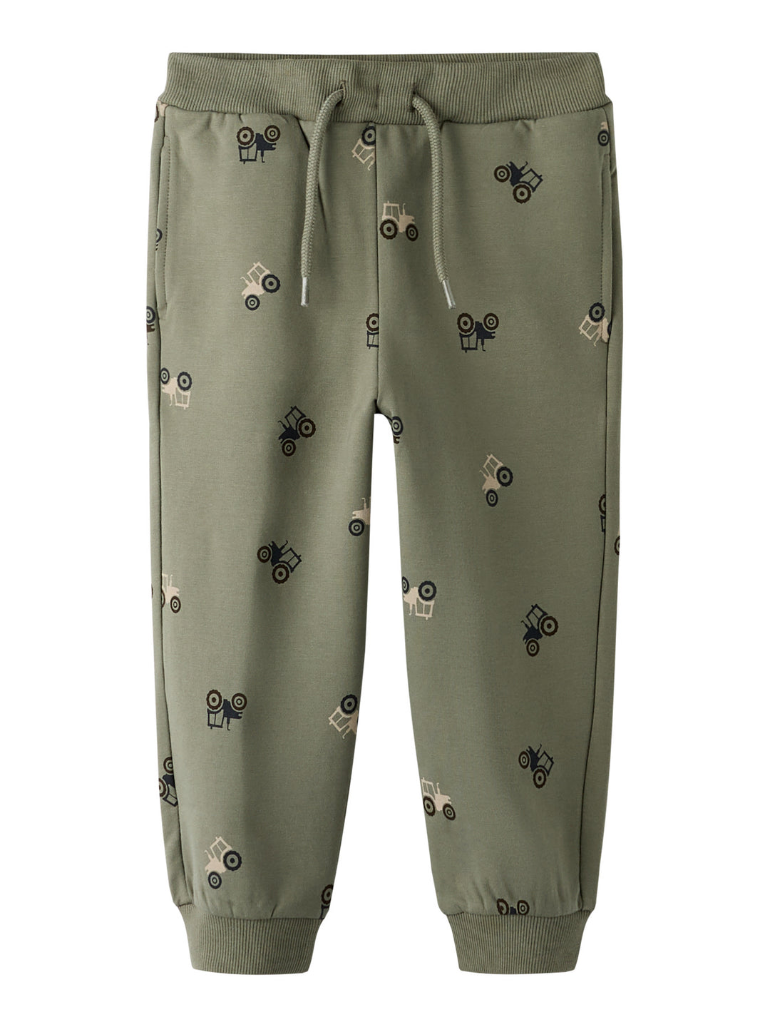 name it mini NIVANO NREG SWE PANT - Dusty Olive - Torgunns Barneklær AS