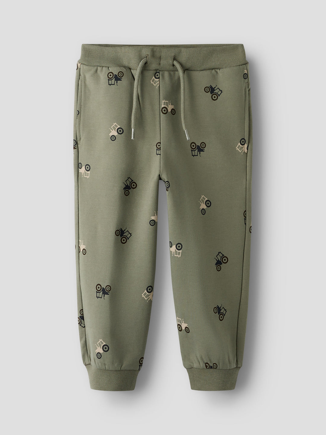 name it mini NIVANO NREG SWE PANT - Dusty Olive - Torgunns Barneklær AS
