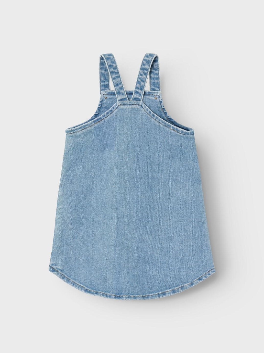 Lil' Atelier Mini ETEMS DENIM DRESS- Medium Blue Denim - Torgunns Barneklær AS