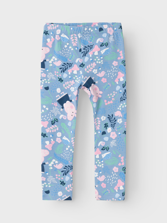 name it mini JANNI PEPPA PIG LEGGING - Endless Sky - Torgunns Barneklær AS