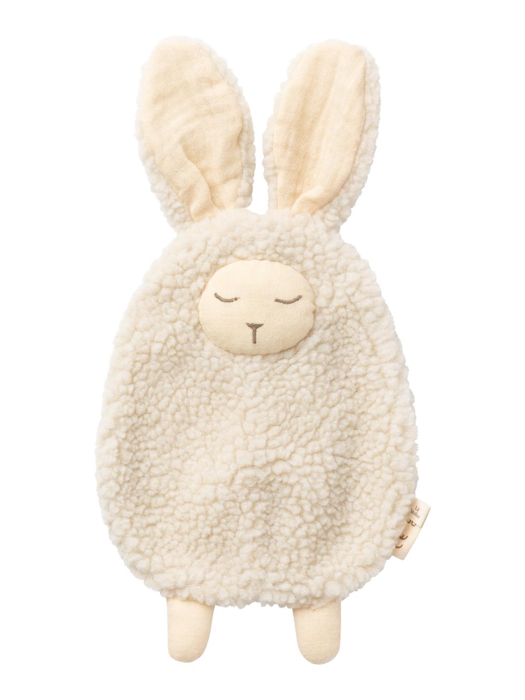 Lil' Atelier Baby NIGO SHERPA CUDDLE CLOTS - Birch Rabbit