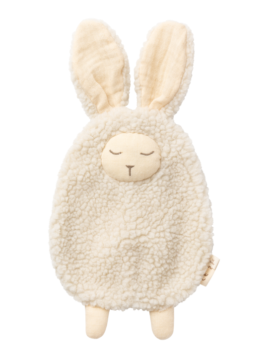 Lil' Atelier Baby NIGO SHERPA CUDDLE CLOTS - Birch Rabbit