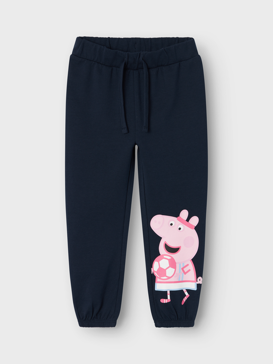 name it Mini MEMMA PEPPA SWEAT PANTS - Dark Sapphire - Torgunns Barneklær AS