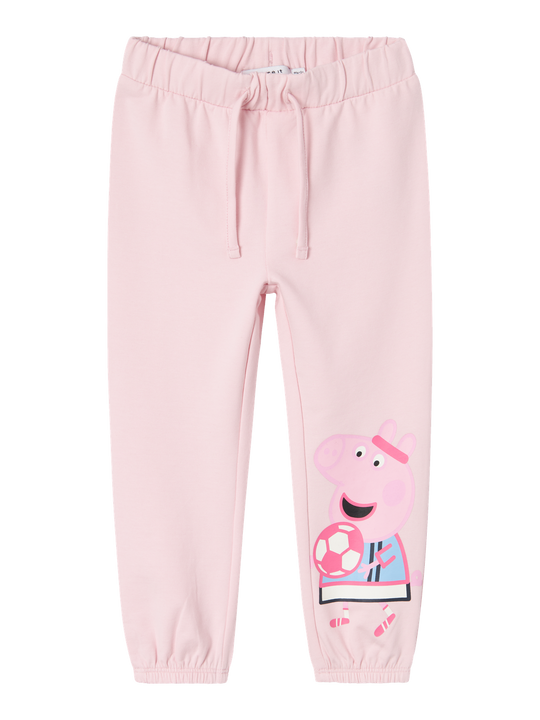 name it Mini MEMMA PEPPA SWE PANTS - Parfait Pink - Torgunns Barneklær AS