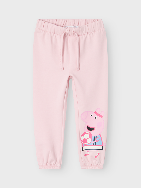 name it Mini MEMMA PEPPA SWE PANTS - Parfait Pink - Torgunns Barneklær AS