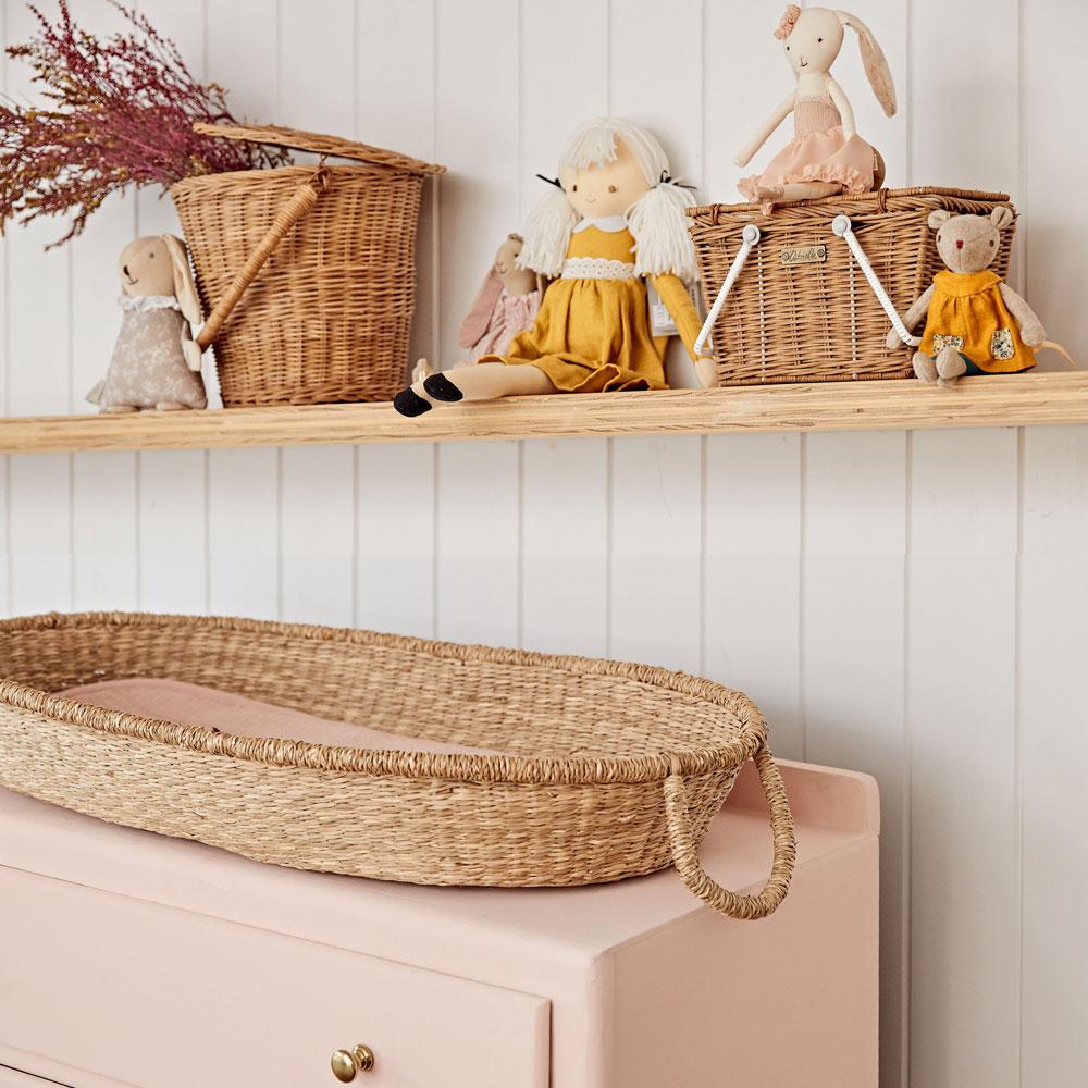 Olli Ella | Luxe Organic Cotton Liner - Rose - Torgunns Barneklær AS