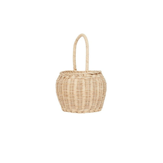 Olli Ella - BIG BERRY BASKET - Straw | Torgunns Barneklær AS