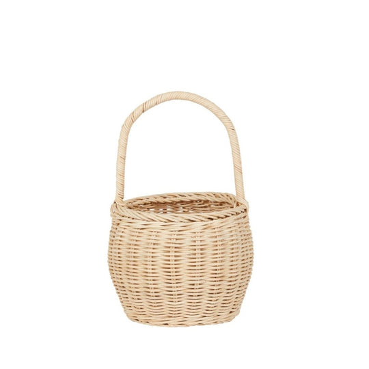 Olli Ella - BIG BERRY BASKET - Straw | Torgunns Barneklær AS