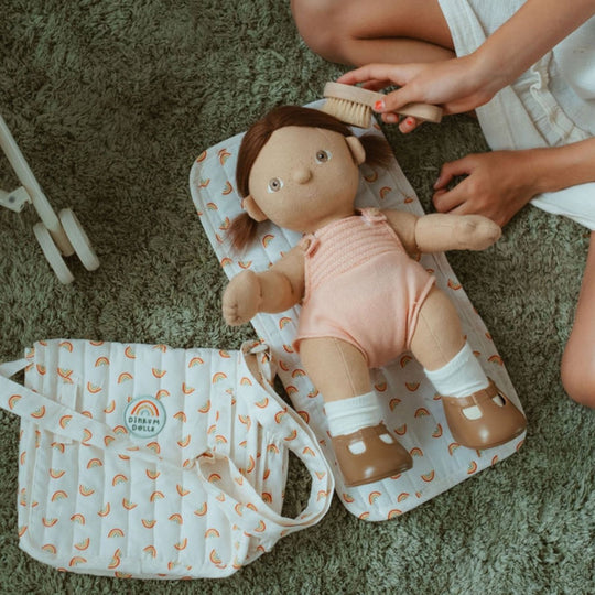 Olli Ella | Carrie Convertible Changing Set Rainbow | Torgunns Barneklær AS