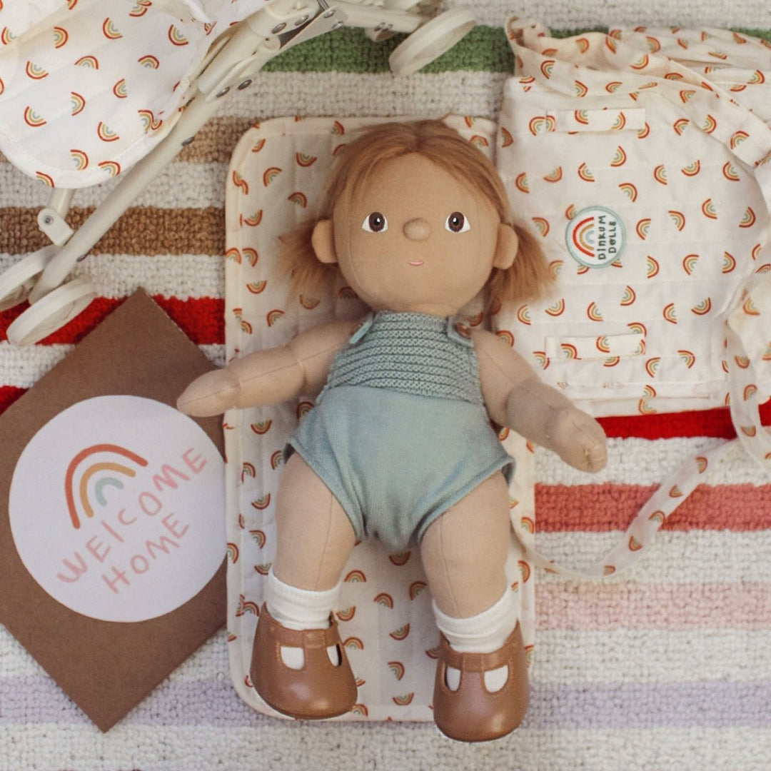 Olli Ella | Carrie Convertible Changing Set Rainbow | Torgunns Barneklær AS