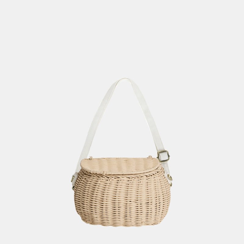 Olli Ella - CHARI RATTAN BASKET - Straw | Torgunns Barneklær AS
