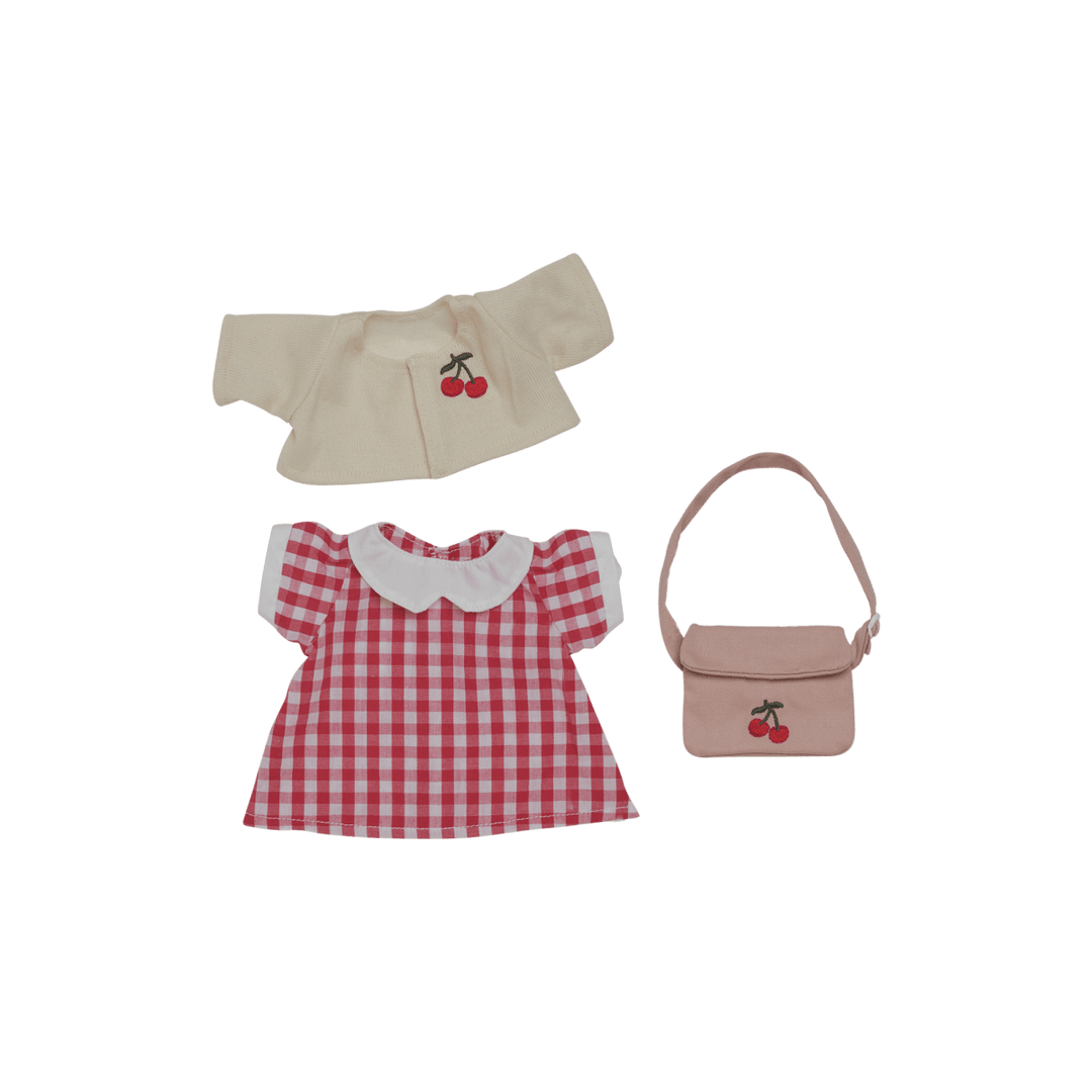 Olli Ella | Cherry Gingham Outfit Set | Torgunns Barneklær AS