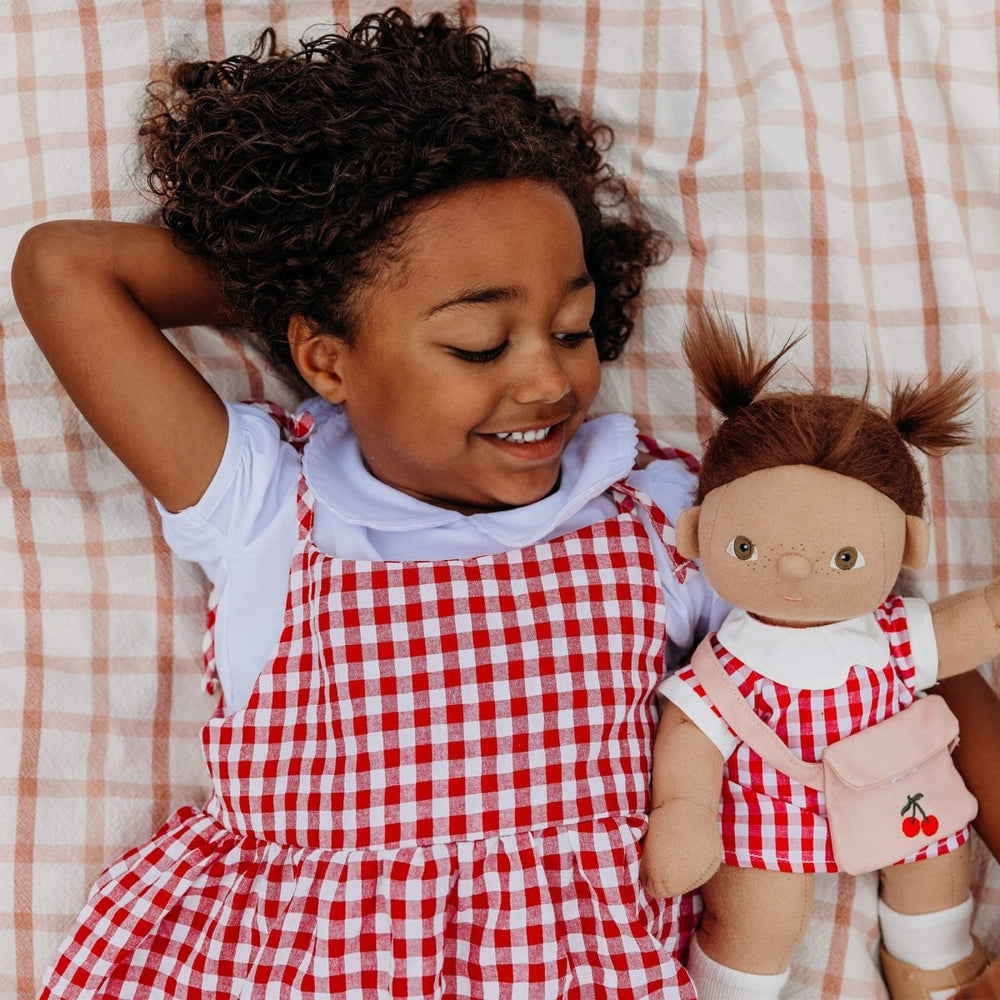Olli Ella | Cherry Gingham Outfit Set | Torgunns Barneklær AS